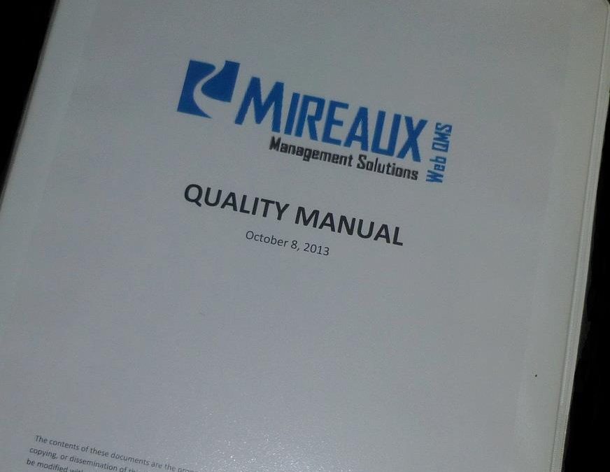 quality manual