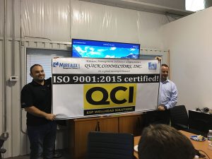 ESP Wellhead Solutions with ISO 9001:2015 Certification Banner