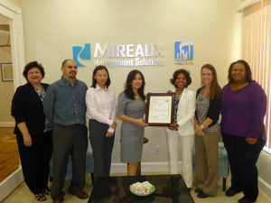 Mireaux Management Solutions ISO 9001:2015 Certificate