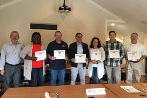 Mireaux API Q2 Training Course Students with Certificates