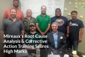 Mireaux's Root Cause Analysis and Corrective Action Training Scores High Marks