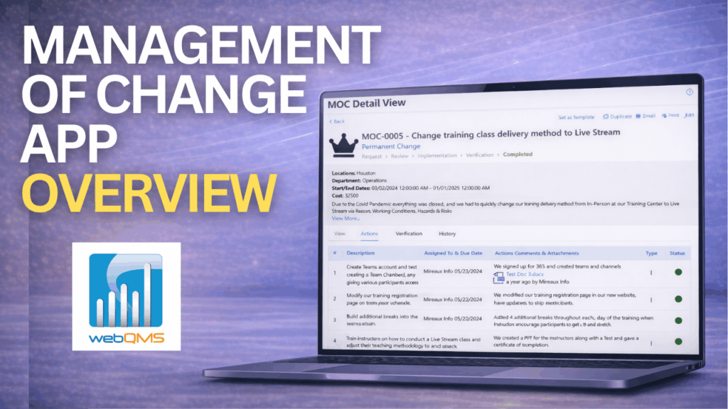 Video preview of the application