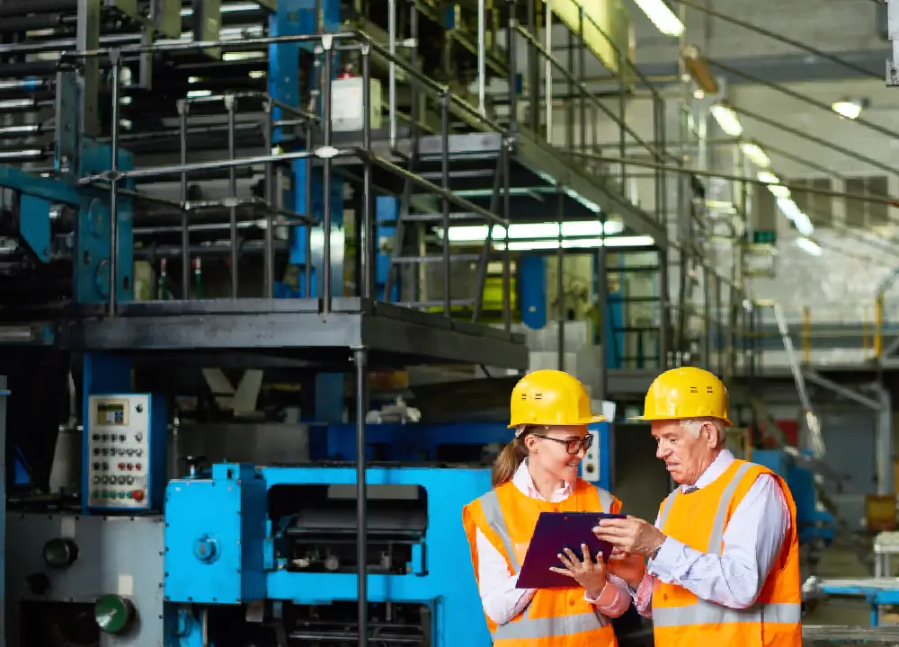 Safety Inspection at Factory