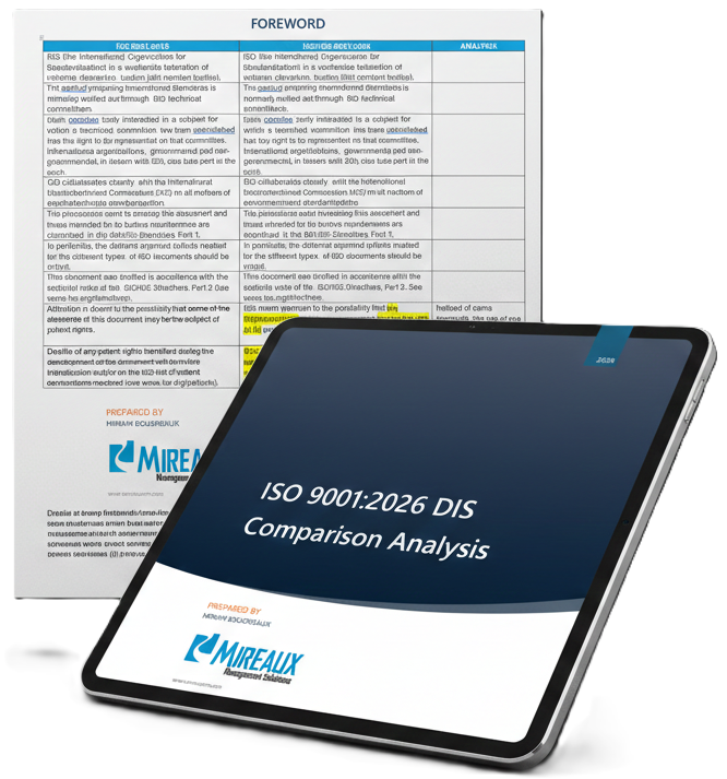 ISO 9001:2026 DIS Draft Analysis