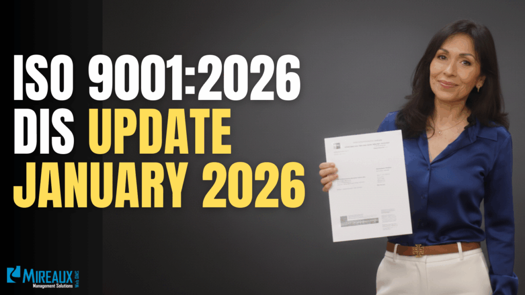 ISO 9001:2026 Draft Update