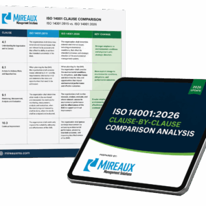 ISO 14001:2026 Comparison Analysis​
