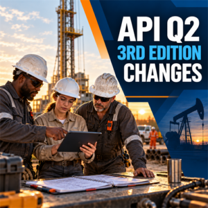 API Q2 3rd Edition Changes